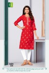 Rockstar Vol 2 By H Dot Heavy Bombay Rayon Printed Kurtis Wholesale Market In Surat